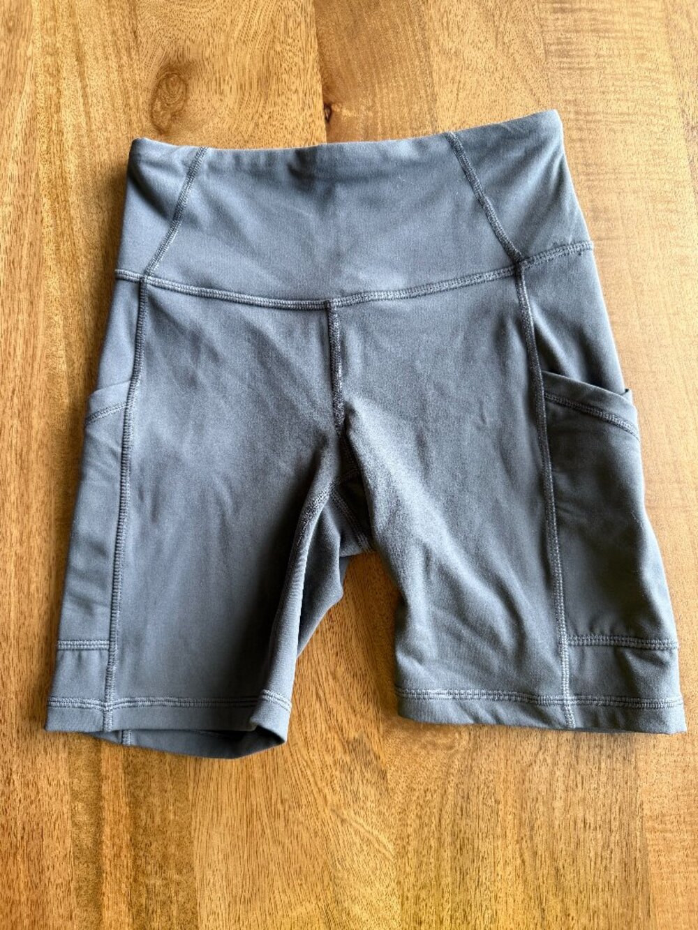 prAna Electa Short II athletic biker shorts | Green | XS